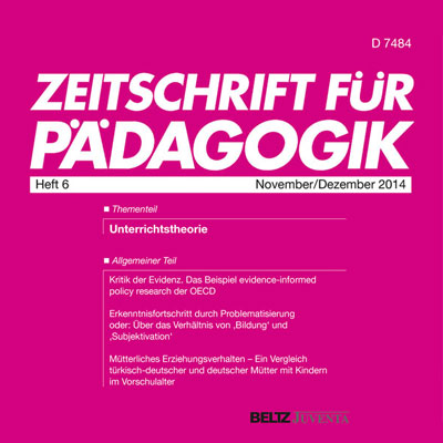 Professor Kwiek in „Zeitschrift für Pädagogik” on the „Internationalization of the Polish Academic Profession”