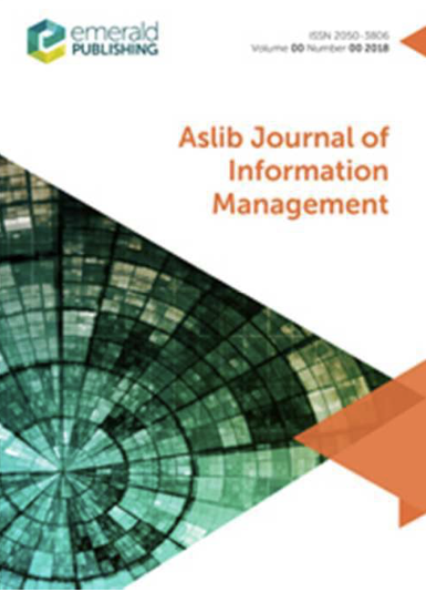 Emanuel Kulczycki published two papers in “Aslib Journal of Information Management”